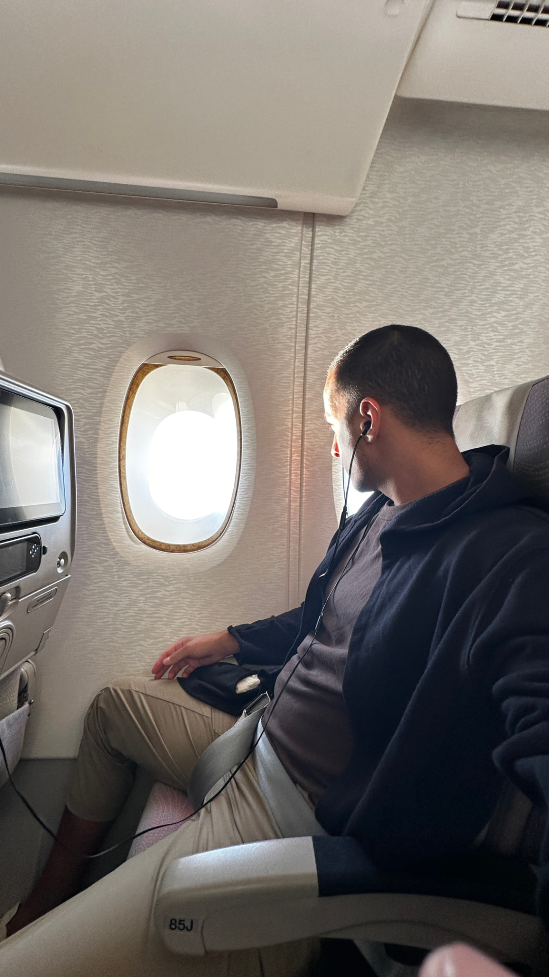 Flying home on a staff ticket